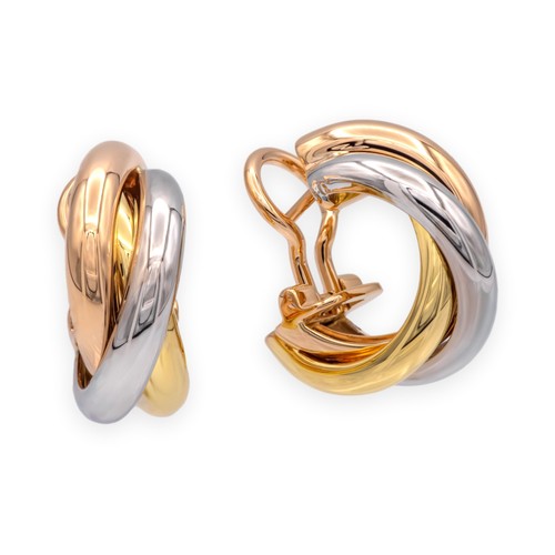 Cartier trinity hoop - cartier,
