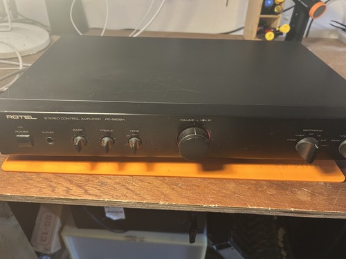 Rotel control pre amplifier - control,