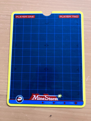 Vectrex minestorm overlay - vectrex,