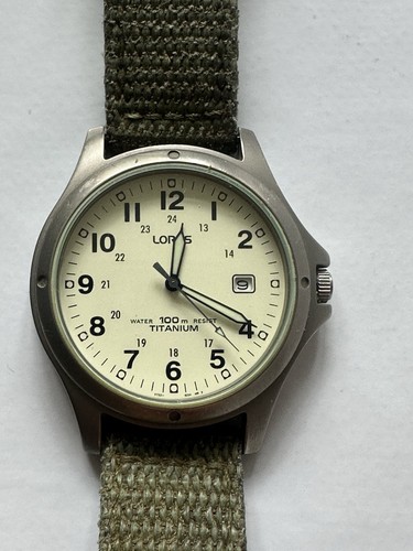 Lorus watch titanium mens - watch,