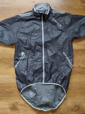 Endura Men's FS260-Pro Adrenaline Race Cape Grey XS Waterproof Cycling Jacket 