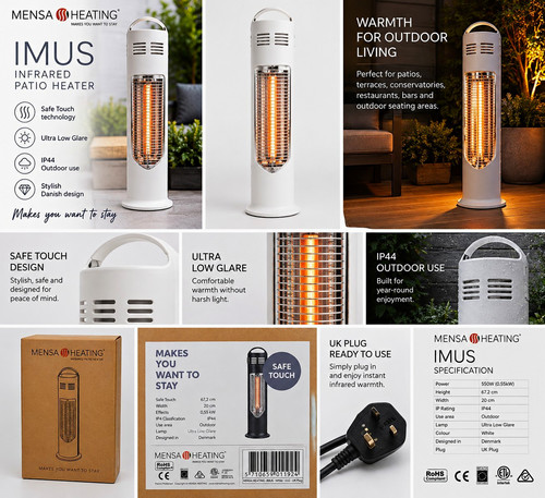 Mensa heating imus 550w - heating,