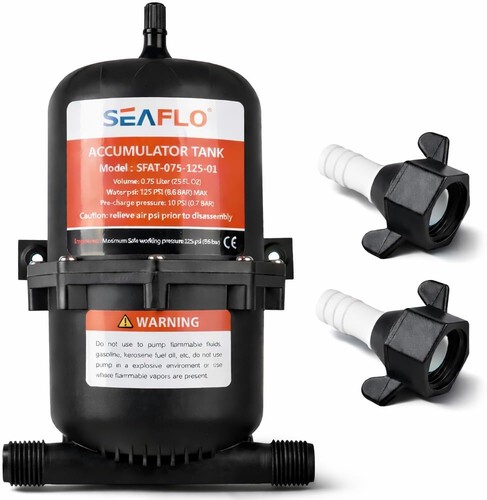 Accumulator tank water pump - accumulator,