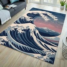 Japanese rug, wave rug, japan