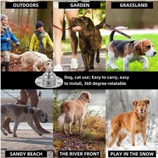 ‧Dog Tie Out Stake Stainless