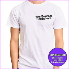 Personalised Business T-Shirt