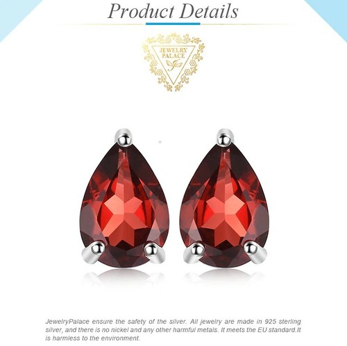 8ct pear genuine garnet - genuine,