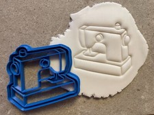 Sewing Machine Modern cookie