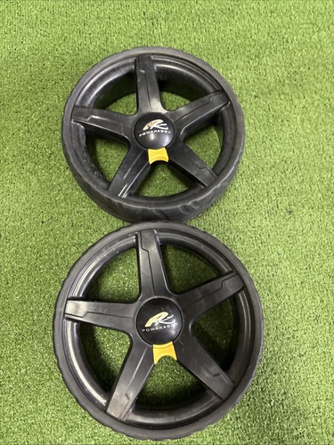 Powakaddy black rear - black, wheels