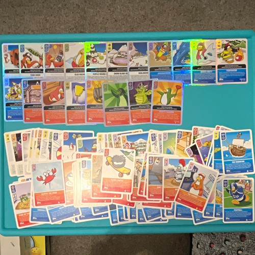 Topps club penguin card - topps,