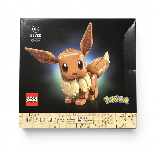 Lego pokémon eevee 72151 new - lego,