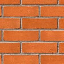 Ibstock Swanage Light Imperial Red Brick 68mm Handmade-conservation-heritage 9”L