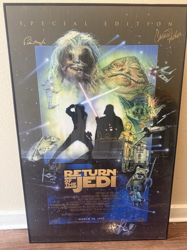 Return the jedi autographed - return,