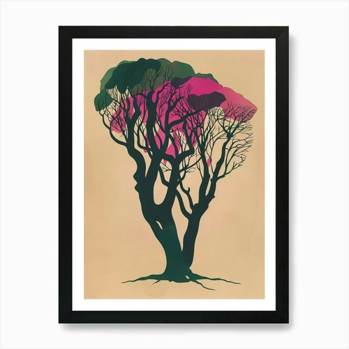 Ebony tree colourful - ebony,