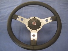 Mgb black leather semi - ,