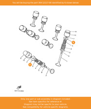 YAMAHA Retainer, Valve Spring