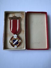 Early 1900s Sons Of Temperance Cadets Service Medal.