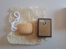 Vintage Avon Black Suede Soap