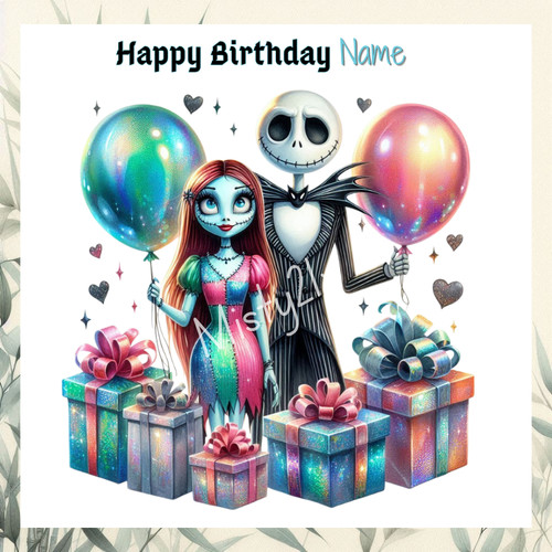Personalised jack skellington - personalised,