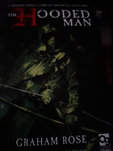 The hooded man role playing - hooded,
