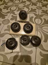 FOUR Vintage Crabtree Vitreous Bakelite & Ceramic Light Switch - will split. 