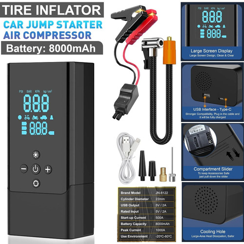 8000mah emergency car - car, jump