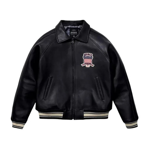 Men black avirex real - avirex,