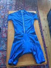Blue Cycling Skinsuit Men's M