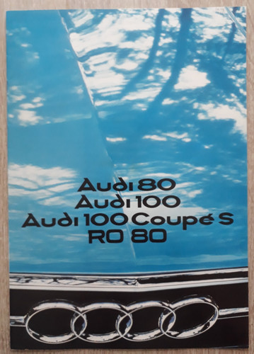 Audi nsu range brochure 1976 - range,