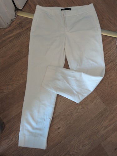 Zara white trousers - 12,