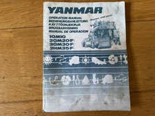 Genuine Original Yanmar 1GM10 2GM20F 3GM30F 3HM35F Operation Manual User Manual