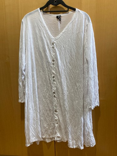 Yong kim crinkle tunic with - kim,