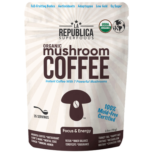 Organic mushroom coffee - organic,