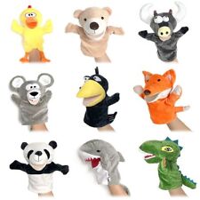 Animal Hand Finger Puppet Plushed Doll Educational Simulator Soft Stuffed Toys