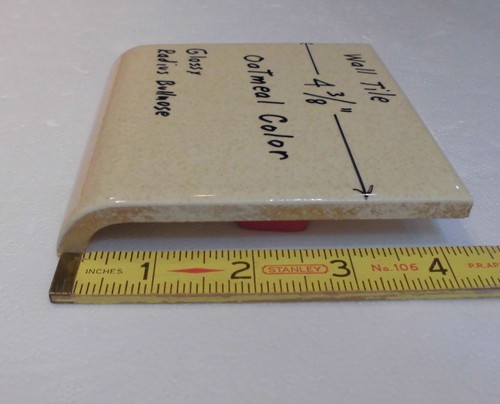 Oatmeal color radius bullnose - color:,