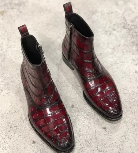 Handmade mens burgundy - handmade,