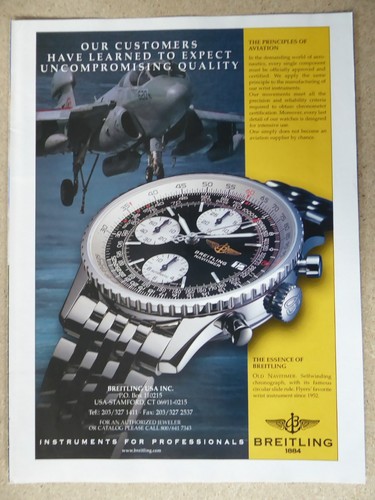 1999 pub breitling watches - 8/1999,