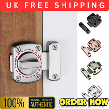 Lock Chrome Bathroom Door