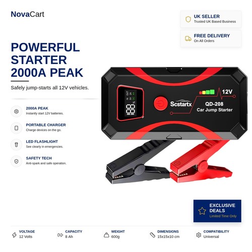 Jump starter battery pack - battery,