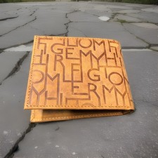 Mens Tommy Hilfiger Brown Leather Wallet Leather New