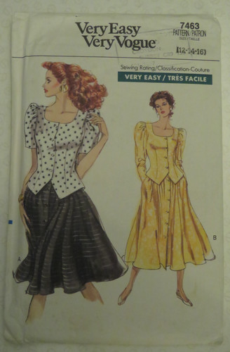 Vogue 7463 sewing - vogue,