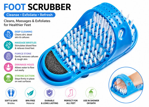 Foot scrubber brush - in,