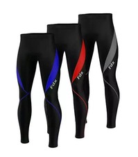 Mens Cycling Tights Winter Thermal Cold Wear Padded Legging Cycling Trouser uk