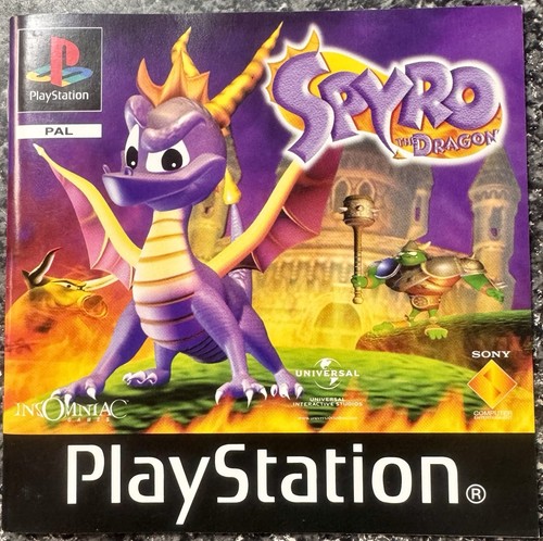 Spyro the dragon sony ps1 - the,