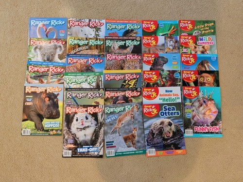 Ranger rick magazine lot - rick, jr.