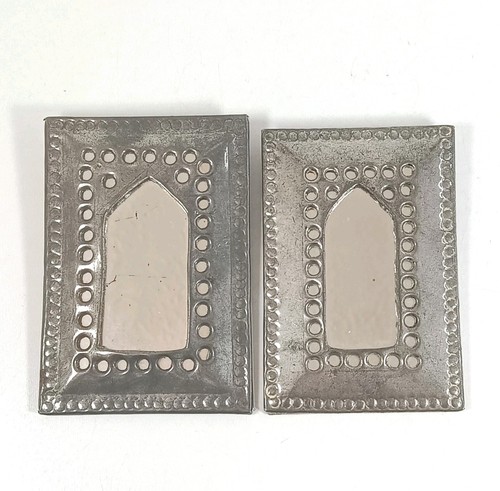 Pair vintage moroccan punched - vintage,