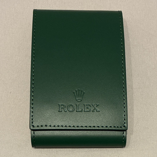 Rolex green travel - rolex, pouch