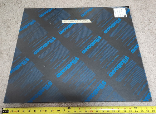 King starboard black - king, 0.75"