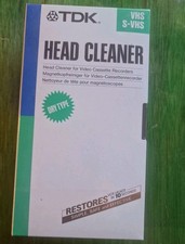 2 x  TDK Dry VHS S-VHS VCR