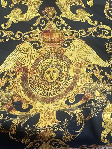 Versace jeans couture silk - versace,